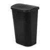 Sterilite 11.3 Gallon D Shape Flat Side Lift Top Lid