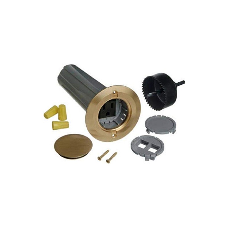 Steel City E971FBDI-2 One-Gang Drop in Floor Box with Hole