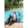 H2OGO! Jumbo Whale Rider Inflatable Pool Float