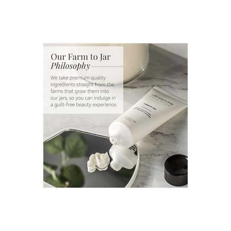 Aloette Visible Aid Moisture Restoring Cream, Organic Vitamin E Restoring