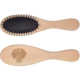 'Great Dane Dog Face' Wooden Hairbrush (HA00047088)