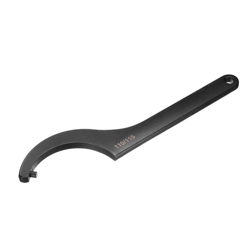 sourcing map C Hook Spanner Wrench, 110-115mm C Pin Motorcycle