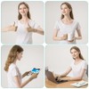Cedcoe 2 Pairs Arthritis Gloves Fingerless Compression Gloves for Relieve