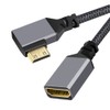 NFHK 4K Tipo-C Mini HDMI 1.4 macho 90 grados en