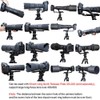 iShoot All-Metal Foldable Telephoto Zoom Lens Bracket, Retractable Long-Focus Lens