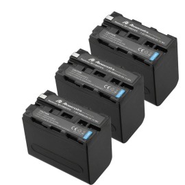 For Sony NP-F970 7.4V 8800mAh Battery / LCD Charger For Sony NP-F330 NP-F550 NP-F960 Cam - 3 * Battery