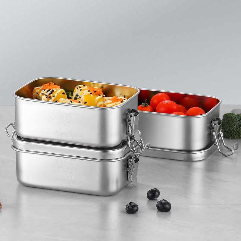 BEFOY Small Stainless Steel Food Storage Containers Set | Reusable