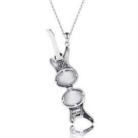 925 Sterling Silver Guitar Cremation Jewelry for Ash - Guitar Locket Urn Necklace Musical Memorial Pendant Bereavement Keepsake Gift for Loss of Guitarist or Music Lover (guitar Locket holds pictures)