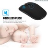 Wireless Mouse, 2.4G Slim Portable Wireless Mouse for Laptop Silent