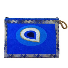 Evil Eye Bags Velvet Coin Purse Women Clutch Purse (Small)