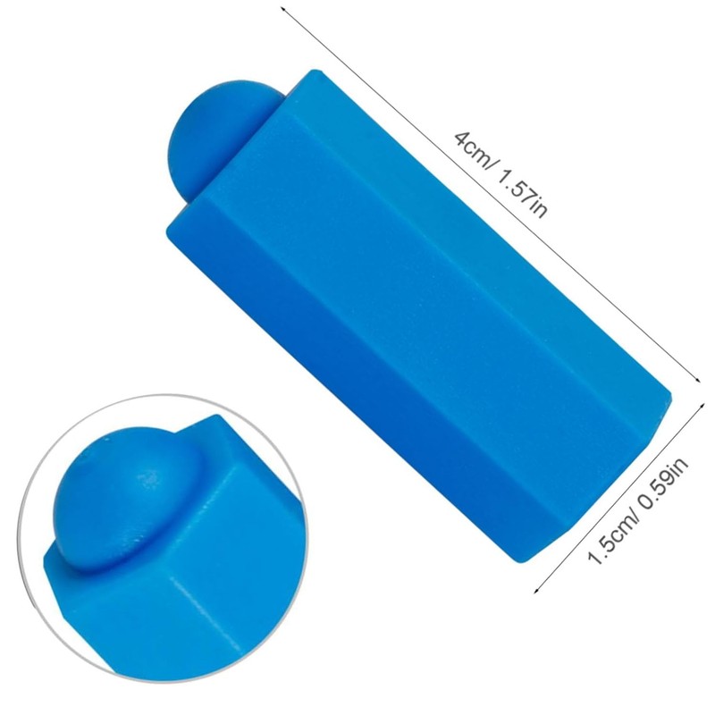 5 Pcs Pool Cue Tips, Screw-On Billiard Cue Tip with