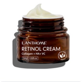 Retinol Face Cream with Hyaluronic Acid & Vitamin C – Anti-Wrinkle Firming Night Cream