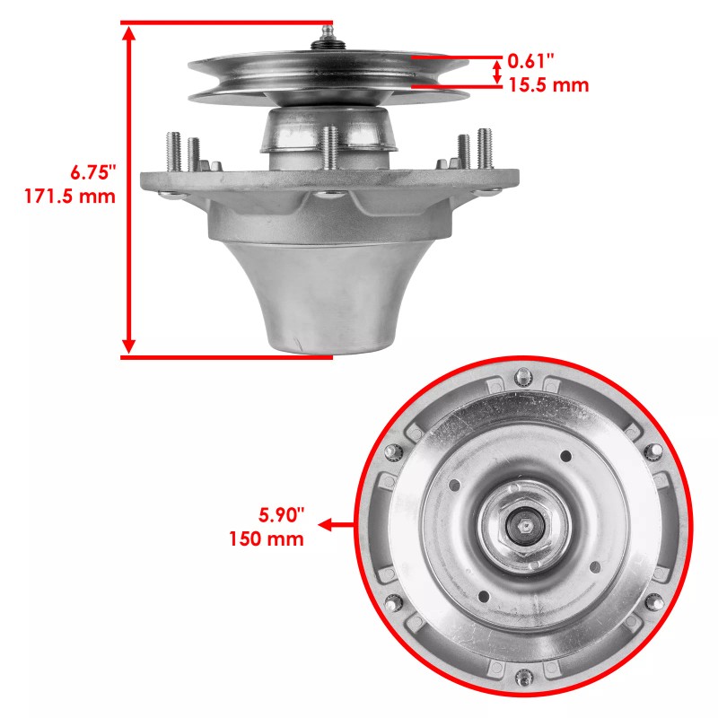 For John Deere Spindle Assembly for John Deere 4500 4600