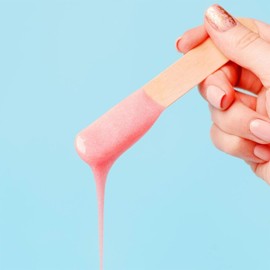 Eson Wax Sticks Wooden, Waxing Spatula - Large Disposable Wax Stick Applicator, Lip, Nose, Eyebrow Waxing Sticks, Professional Waxing Tool, Salon,Spa & Home Use (15x1.7cm 50pcs)