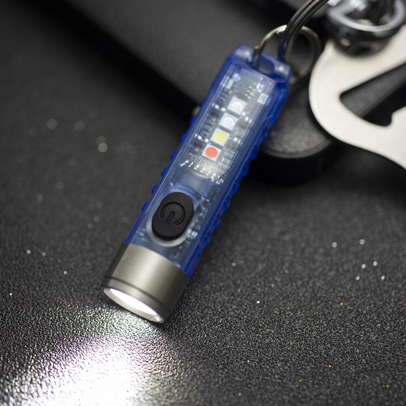 Keychain Flashlight Outdoor Portable Fast Charging Rechargeable Mini Pocket Flashlight
