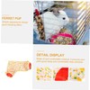 Levemolo Sleeping Small Tunnel Hamster Tunnel House Guinea Pig Toy