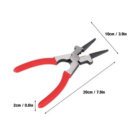 Multi-Purpose Pliers MIG Welding Pliers Carbon MIG Pliers with Insulated Handle MIG Core Pliers for Scraping Splashes Gripping Drawing Wire Nozzle Tip Removal