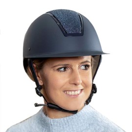 USG 13250022-132-305 Comfort Jewel Riding Helmet Navy, Size: L
