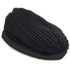 SWT Black Fashion Turban Funky Headwrap --- Ideal for Hair
