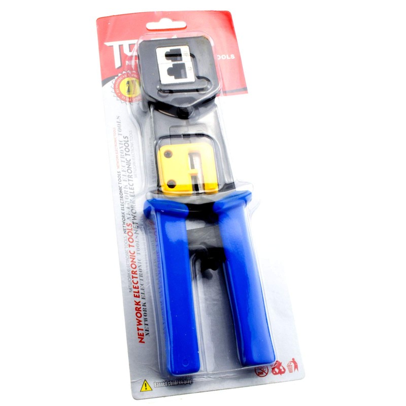 Professional RJ45 Ratchet EZ Crimping Pliers for CAT 5e CAT