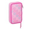 Safta GABBY'S DOLLHOUSE PARTY School Pencil Case for Kids, Colourful