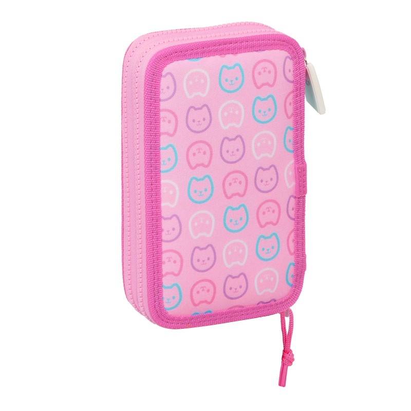 Safta GABBY'S DOLLHOUSE PARTY School Pencil Case for Kids, Colourful