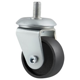 Skelang 2 Pcs Racing Jack Caster Wheel with 12mm Stem for 3 Ton Floor Jack