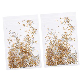 Outanaya DIY Rhinestone Nail Decor Flat Bottom Crystal Ornaments for Manicure Durable Nail Art Accessories for Stylish Home