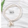 Ousuwo 4Pcs Cotton Rope Curtain Tiebacks, Adjustable Handwoven Curtain Holder