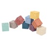 9pcs Baby Blocks Toy Soft Squeeze Chewing Educational Toddler Stacking