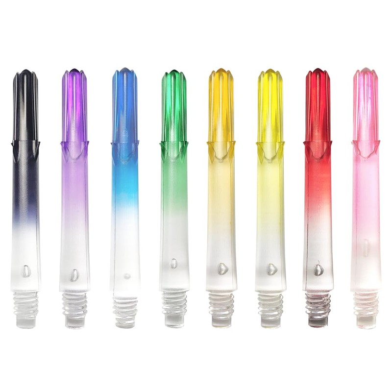 L-style l-shaft lock straight n9 twincolor transparent pink