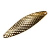 SMITH LTD Spoon, Edge Diamond, 1.4 inches (35 mm), 0.1 oz (3 g), Gold/Gold #02