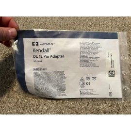 Covidien Kendall DL 12 PIN Adapter REF 33507 *New Unused*