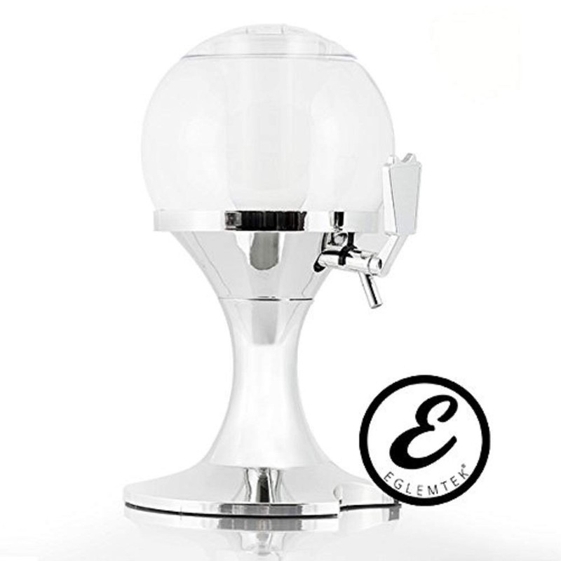 EGLEMTEK Birra Dispenser with Dispenser and Drinks Cooler in the