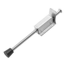 Floor Door Stop, 250 mm, Door Stop, Door Holder with Foot Control, Stainless Steel Door Stop, Pedal Door Stop, Foot Operated Door Brake, Rubber Door Support, for Room Doors, Kitchen Doors etc