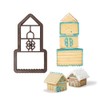 Decora 0255050 Plastic 3D House Cookie Cutter