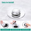 Diboniur Upgraded Bathroom Sink Plug, Universal Pop Up Bidet Plug,