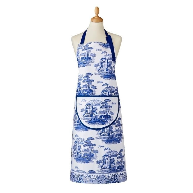 Spode - Blue Italian Cotton Apron