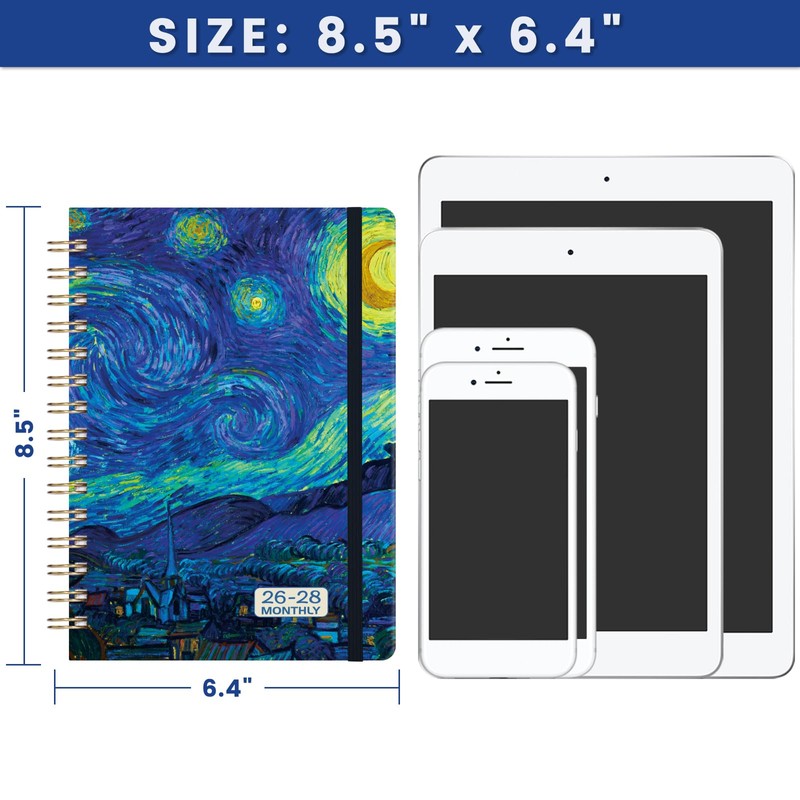 2026-2028 Monthly Planner - 3 Year Planner/Calendar 2026-2028, JAN 2026