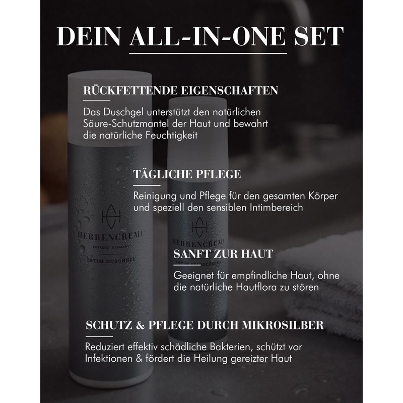 Men's Cream Intimate Care Set for Men, Intimate Cream 75