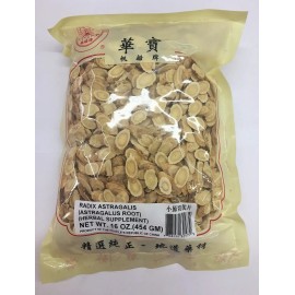 Sailing Boat 100% Wild Astragalus Root Astragali Radix Huang Qi Slices 16oz (454g)