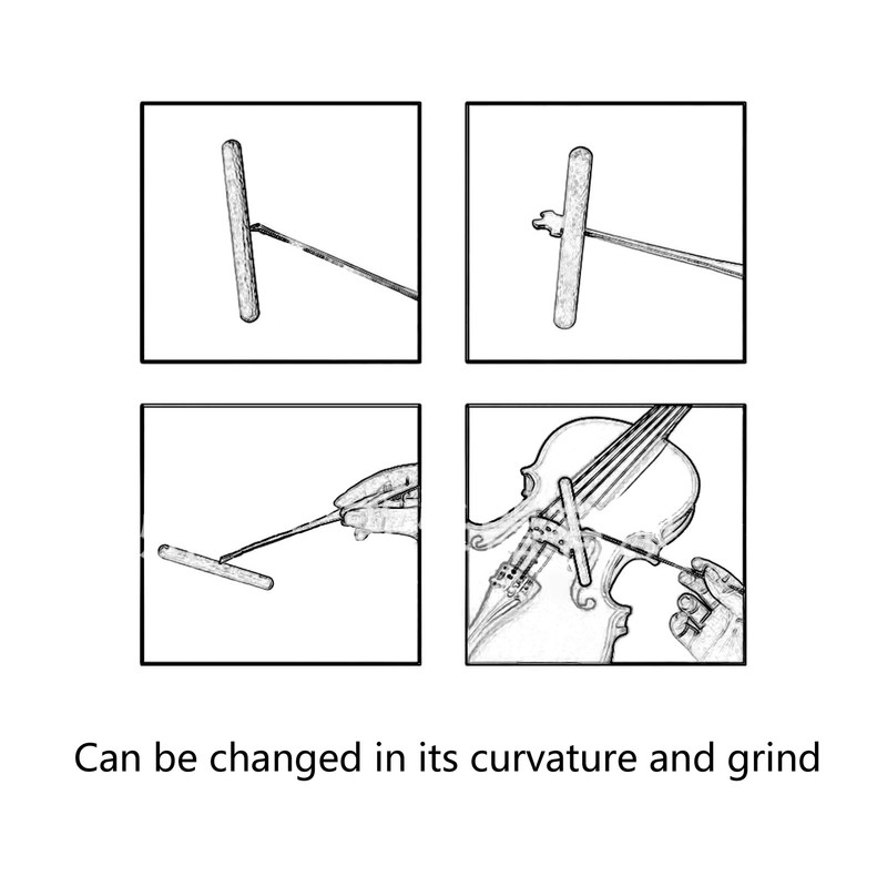 Violin Sound Post Setter Metal Repair Tool Musical Instrument Accessory