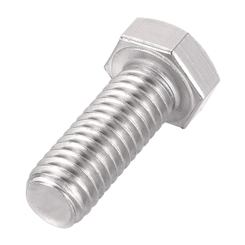 sourcing map 3/8-16x1" Hex Bolts 304 Stainless Steel Hexagon Screw