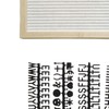 WeiLaiKeQi Felt Letter Board with Letters, Numbers & Symbols Changeable