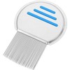 Professional Nit Free Lice Comb, Stainless-Steel Lice Combs and Head