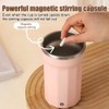 Self Stirring Mug,IPX6 Waterproof Electric Magnetic Mixing Cup 350ml Stainless
