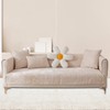 CAPASTEC Plush Sofa Cover, Plush Couch Covers for L-Shape Corner
