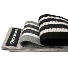 it's Smart Fabric Resistance Sculpting Bands Set of 3 Bands - Light, Medium and Heavy. Non-Slip for Glutes, Abs, Hips and Legs. Mens and Womens for Yoga, Pilates, Gym and Home.
