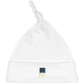 Azeeda 'Christmas Snow Scene' Baby Beanie Hat (BH00032265) White