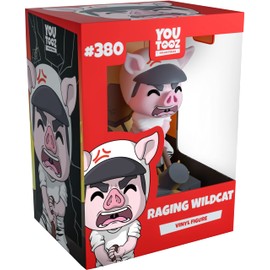 Youtooz Raging Wildcat #380 4.4" inch Vinyl Figure, Collectible Figure from The Youtooz Gaming Collection